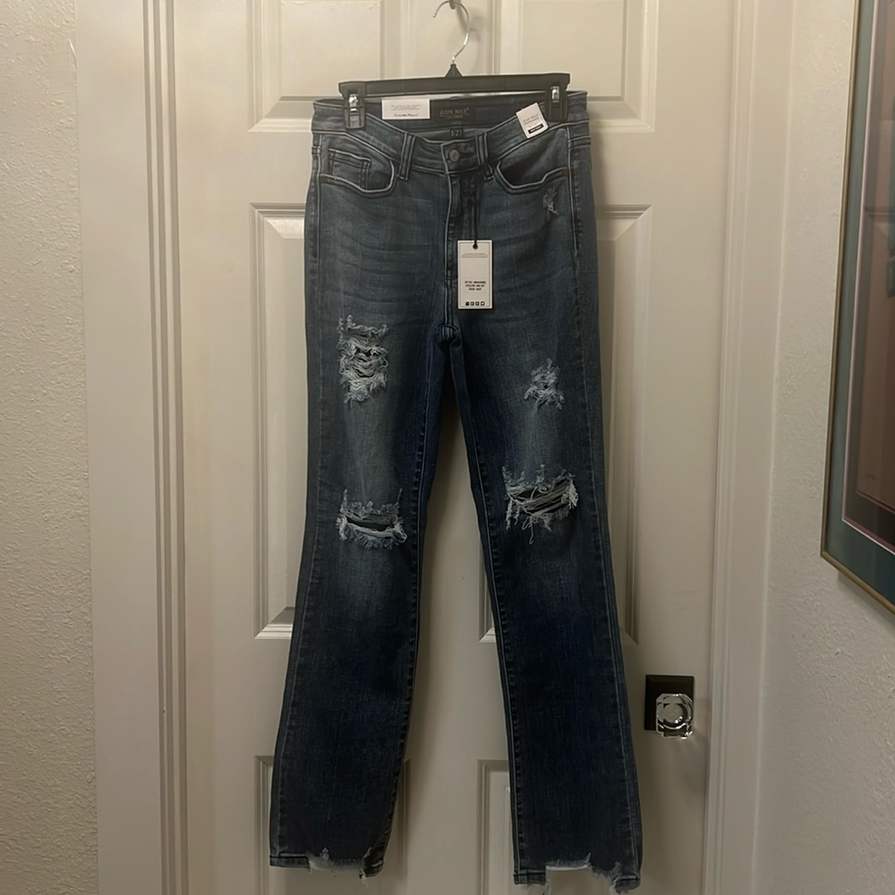 Judy Blue mid-rise jeans, new with tags size 5/27